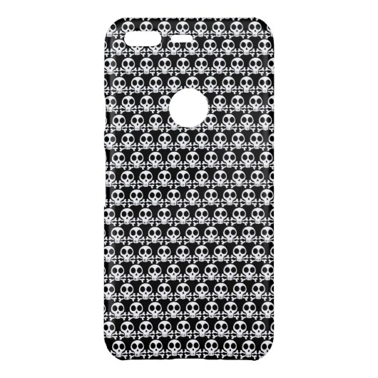 Pirate Skull Design Uncommon Google Pixel Case (Back)