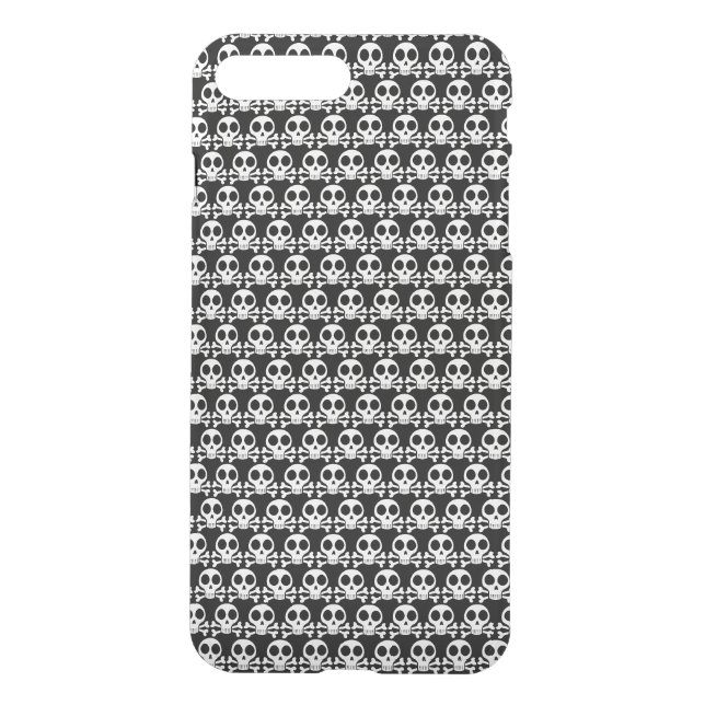 Pirate Skull Design Uncommon iPhone Case (Back)