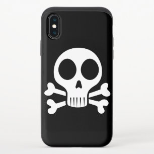Pirate Skull Design iPhone XS Slider Case