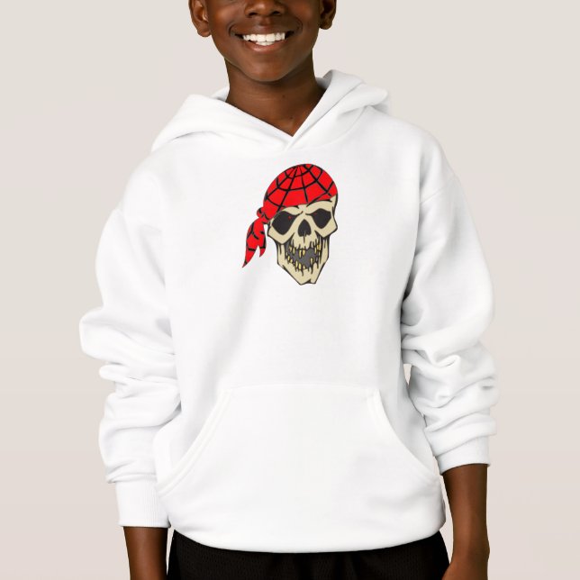 Pirate Skull Hoodie (Front)