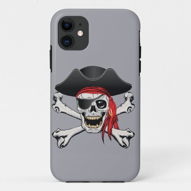Pirate Skull iPhone / iPad case (Back)