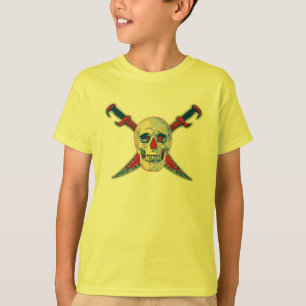 Pirate (Skull) - Kids' Basic Hanes Tagless Comfort T-Shirt