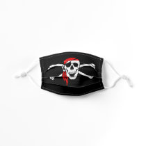 Pirate Skull Kids Face Mask
