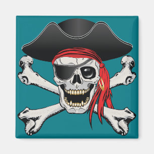 Pirate Skull Magnet