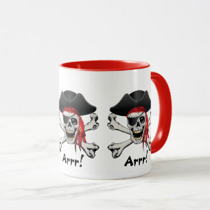Pirate Skull Mug