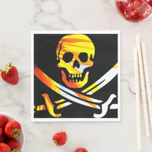 Pirate Skull Napkins