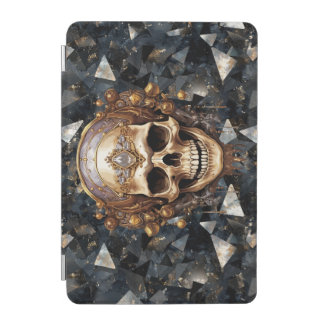 Pirate Skull on Black Diamonds iPad case