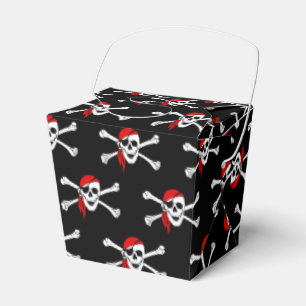 Pirate Skull Party Favor Box