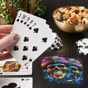 Pirate Skull Poker Cards
