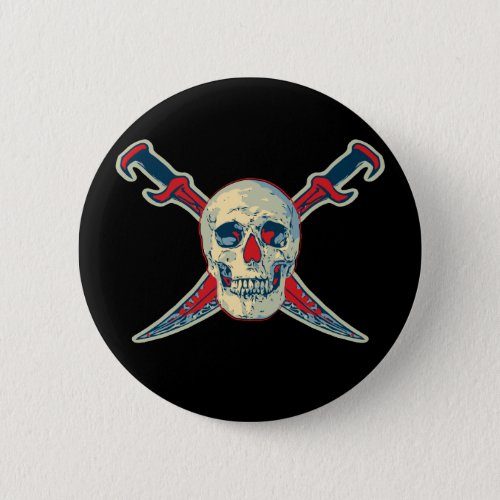 Pirate Skull _ Standard 2 Inch Round Button