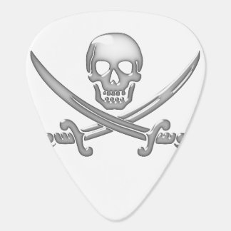 Pirate Skull & Sword Crossbones (TLAPD) Guitar Pick