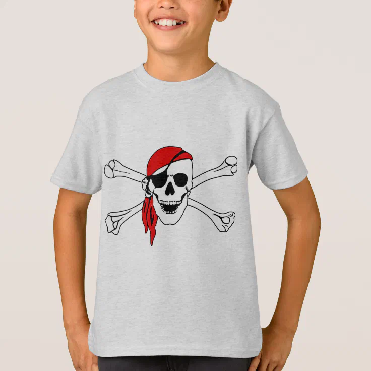 Jolly Rodger Skull Off Shoulder Shirts Tshirts for Women Pirate Skull 