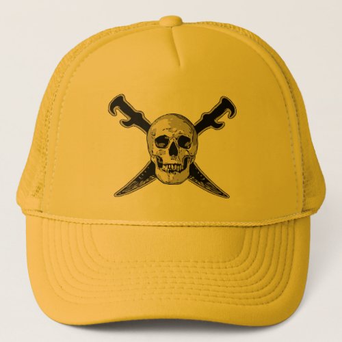 Pirate Skull _ Trucker Hat