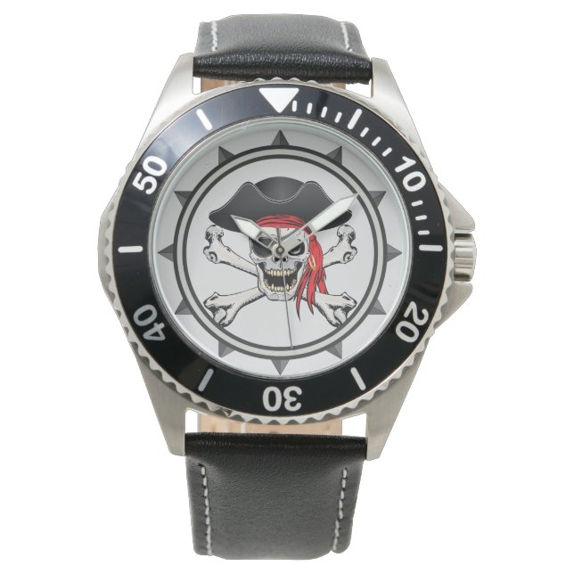 Pirate Skull Watch (Front)