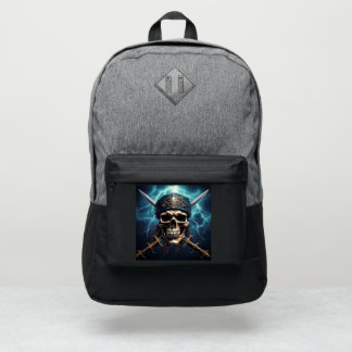 Pirate Skull with Swords Backpack