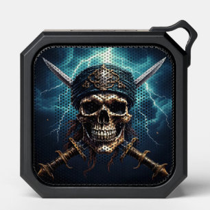 Pirate Skull with Swords Bluetooth Speaker