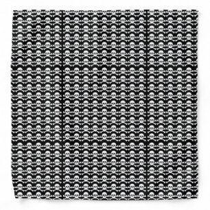pirate skulls pattern bandana