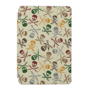 Pirate Skulls with Crossed Swords iPad Mini Cover