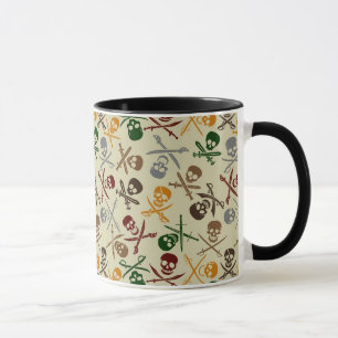 Pirate Skulls with Crossed Swords Mug