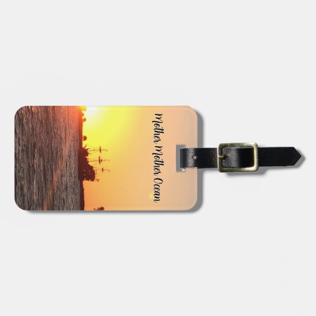 Pirate Soul Luggage Tag (Front Horizontal)