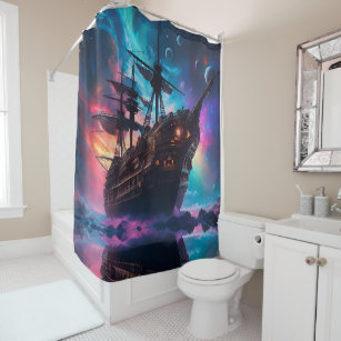 Pirates Shower Curtains for Sale - Pixels Merch