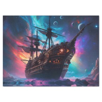 Pirate SpaceShip Lands on Another Planet