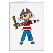 Pirate Stick Figure (Front)