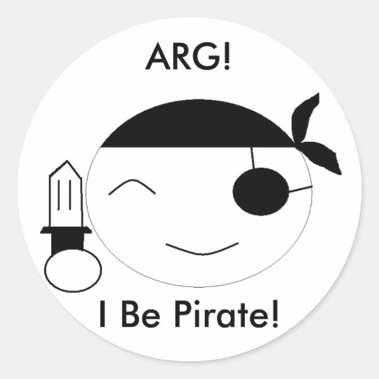 Pirate Stickers