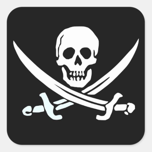 Pirate stickers