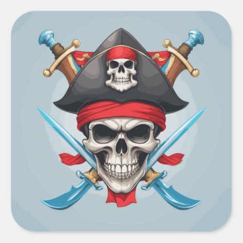 Pirate Stickers 