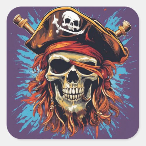 Pirate Stickers 