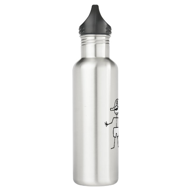 Treasure Stainless Steel Water Bottle, Drink Bottle Leak-Proof