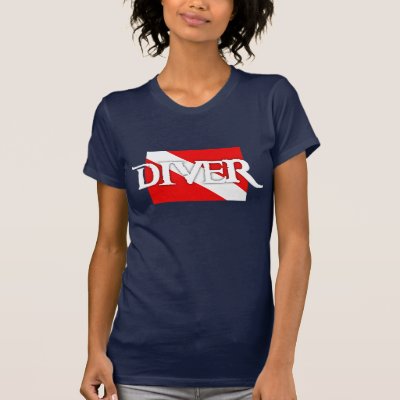 Pirate-style Dive Flag T-Shirt