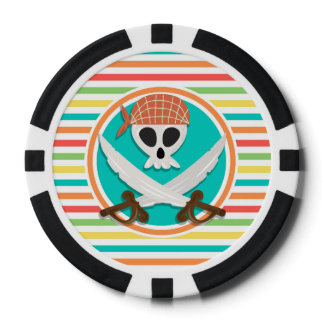 Cartoon pictures of poker chips