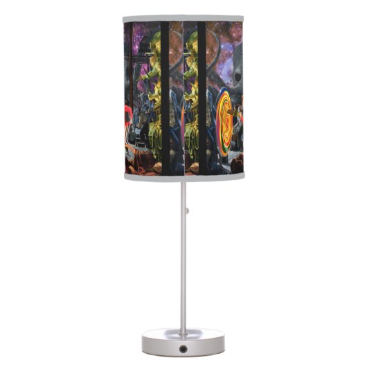 Pirate Table Lamp (Back)