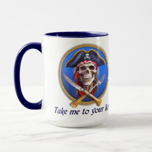 Pirate Take Me to Your Lido Mug