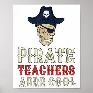 Pirate Teachers Arrr Cool _ Talk Like A Pirate Day Poster