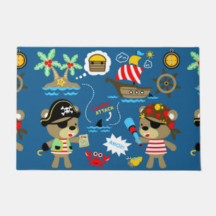 Pirate Theme Doormat