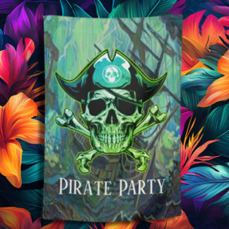 Pirate theme Party Adult Ocean House Flag