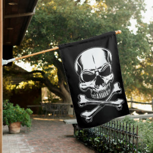 Pirate theme Party Adult Ship Skull House Flag