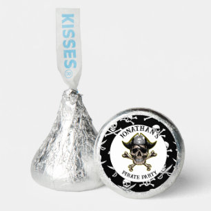 Pirate theme Party Adult Skull.Cross Bones Hershey®'s Kisses®