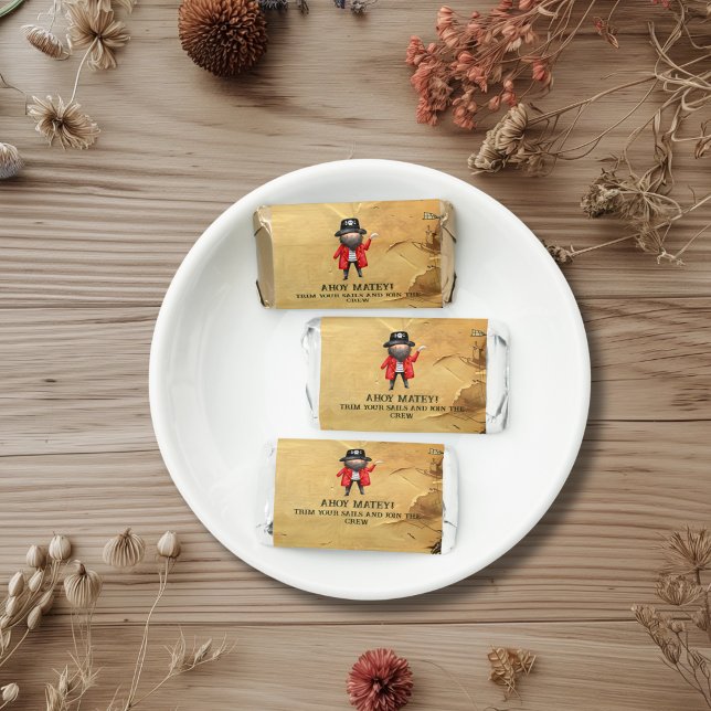 Pirate Themed Birthday Party Hershey's Miniatures (Creator Uploaded)