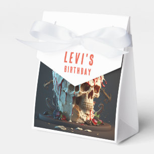 Pirate themed Cake Birthday Favor Boxes