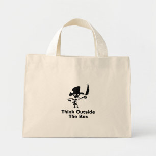 Pirate Think Outside The Box Mini Tote Bag