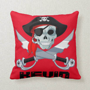 Pirate Throw Pillow