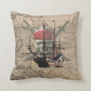 Pirate Throw Pillow