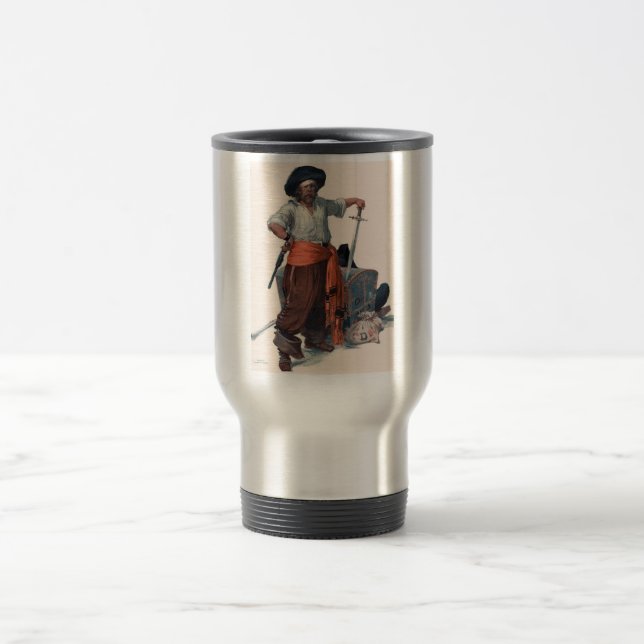 Pirate Travel Mug (Center)