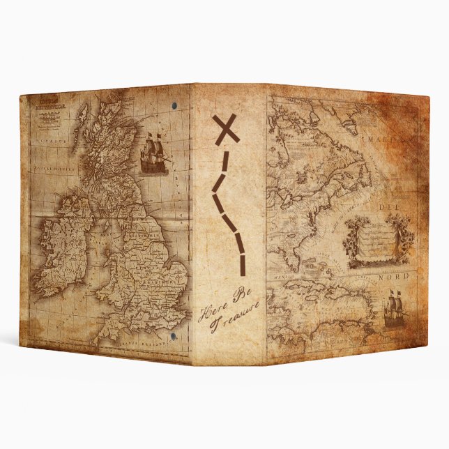 Pirate Treasure Binder (Background)