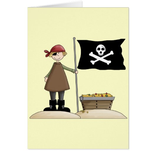 Pirate Treasure Cards (Front)