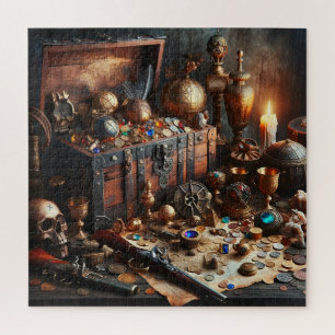 Pirate Treasure Chest Puzzle